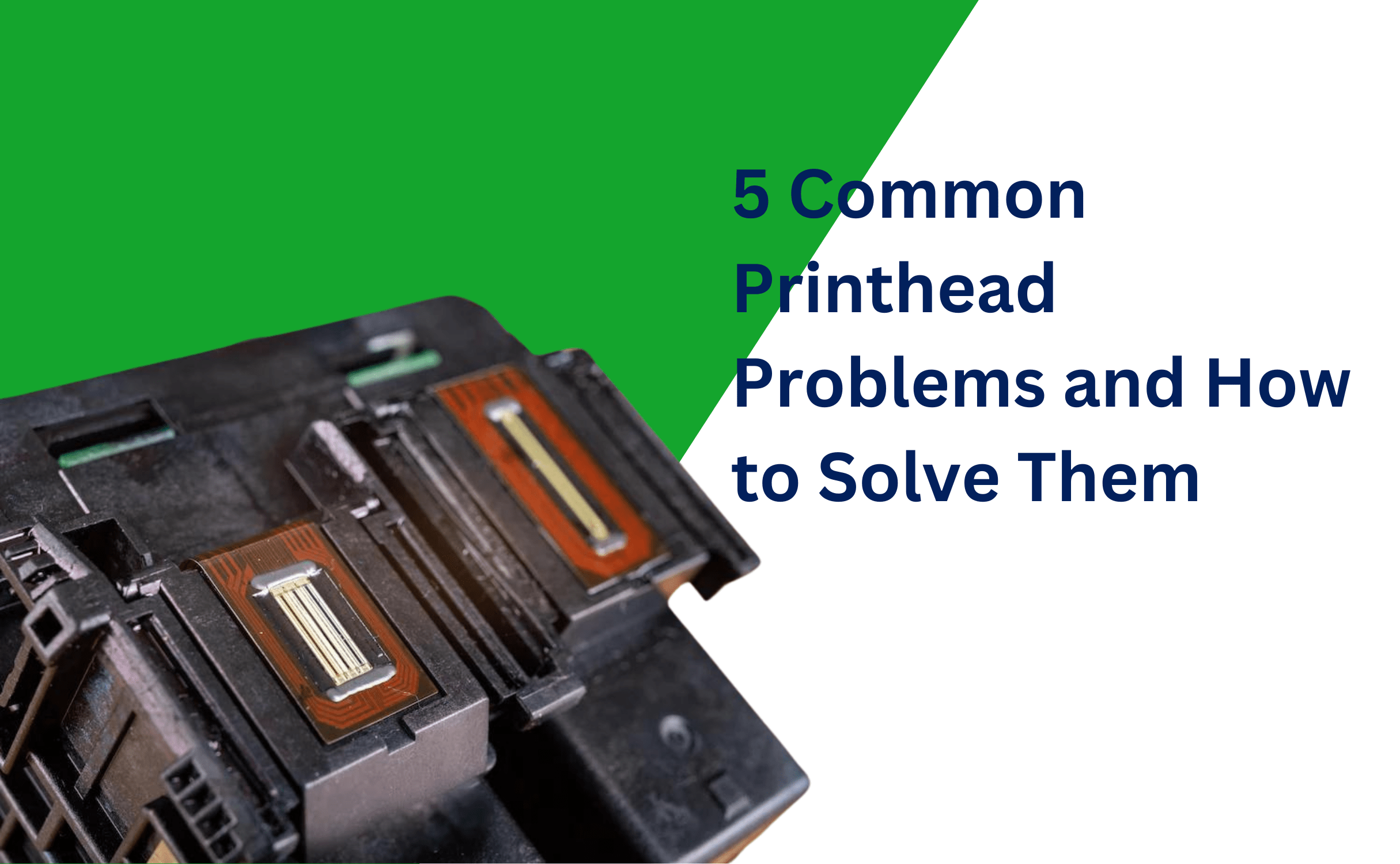 graphic image for printhead problems and how to solve them